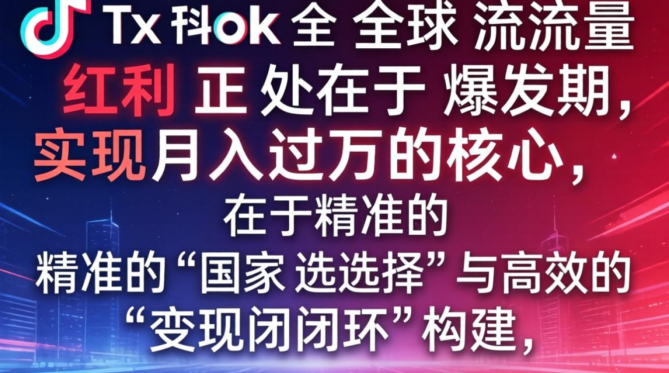 TikTok选国变现技巧有哪些