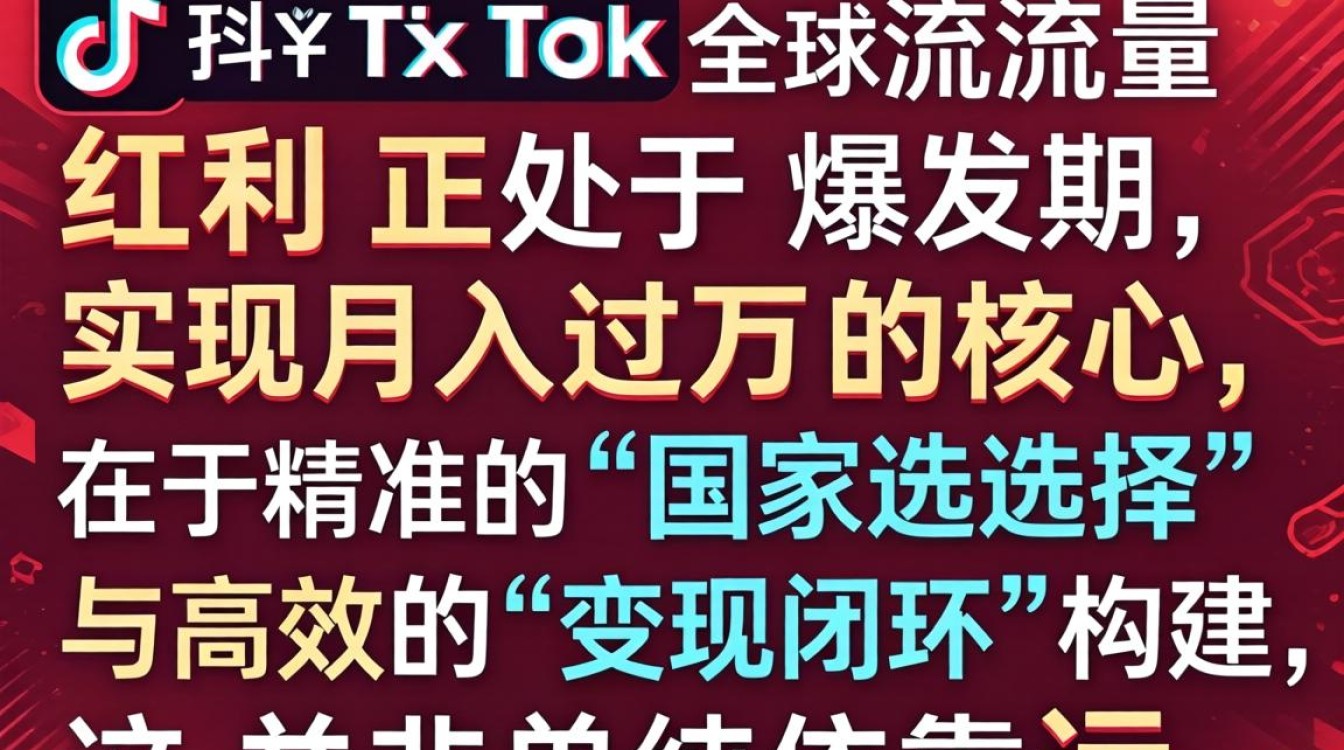 TikTok选国变现技巧有哪些