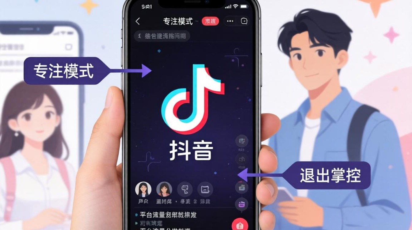 抖音专注模式怎么退出来