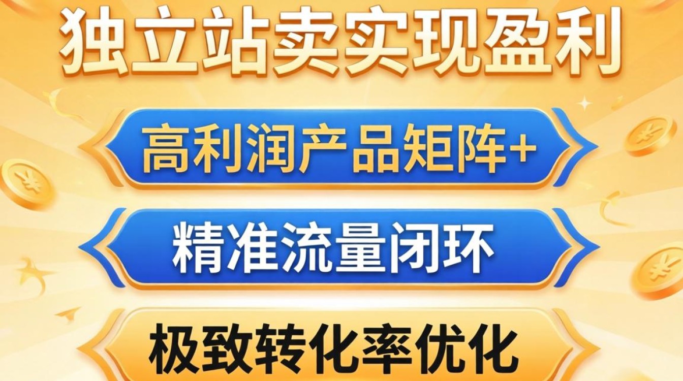 独立站卖家怎么赚钱