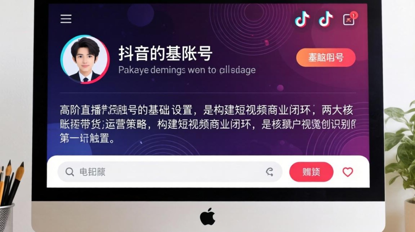 电脑端抖音换头像怎么换