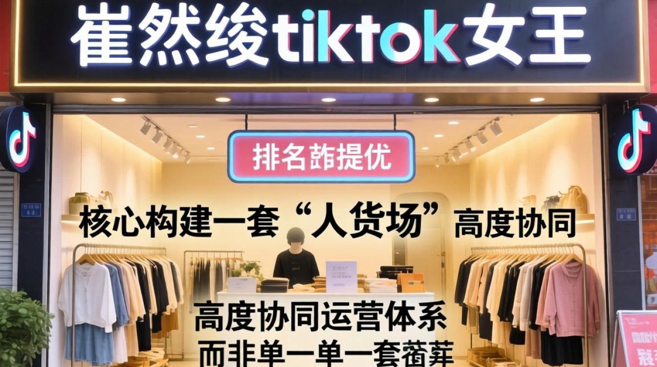 崔然竣tiktok女王提升权重排名