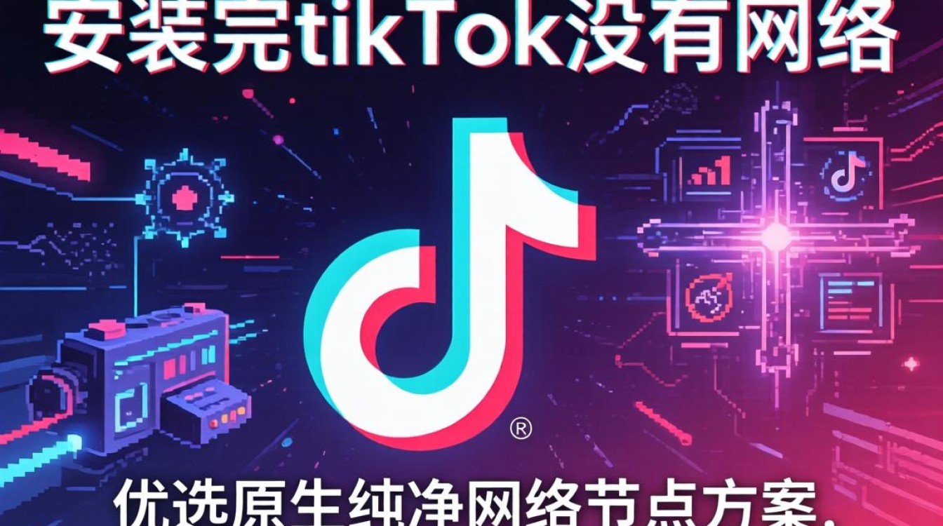 安装完tiktok没有网络怎么办