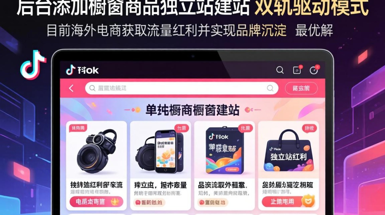 TikTok后台如何添加橱窗商品?独立站建站海外电商教程 TikTok后台如何添加橱窗商品