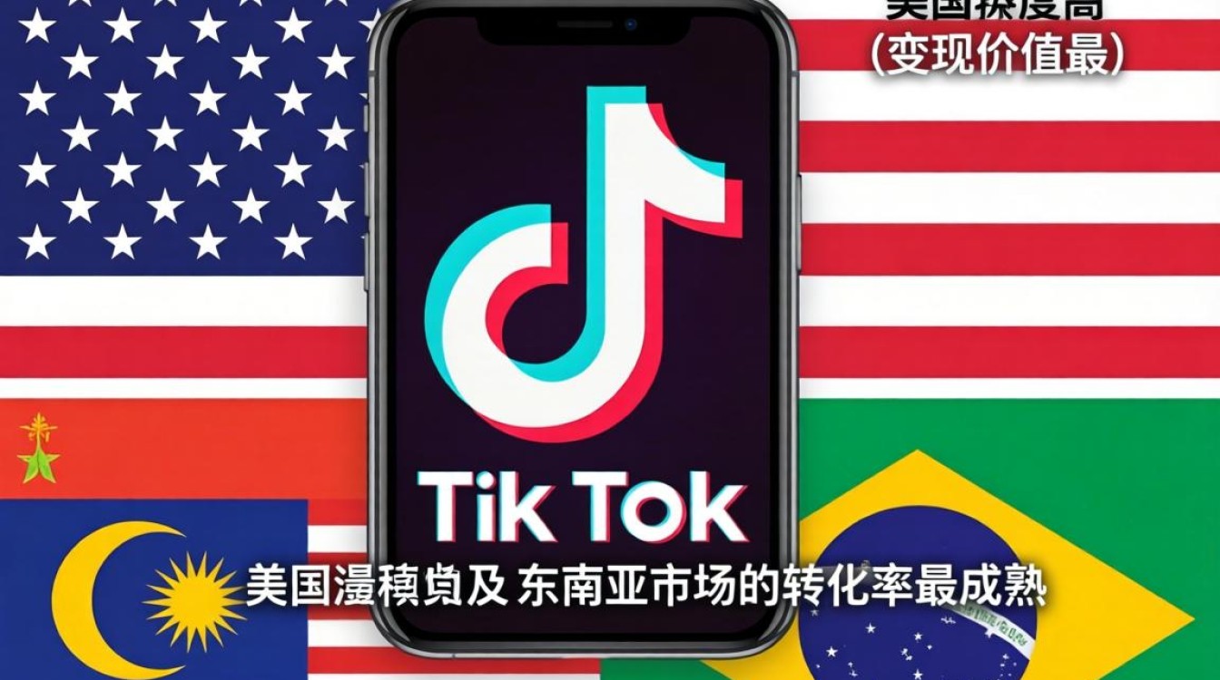 TikTok哪个国家比较火