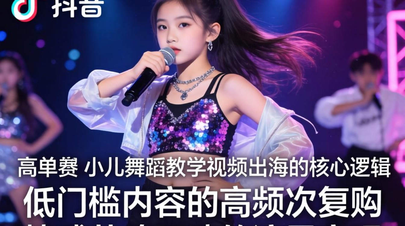 TikTok少儿舞蹈教学视频怎么做