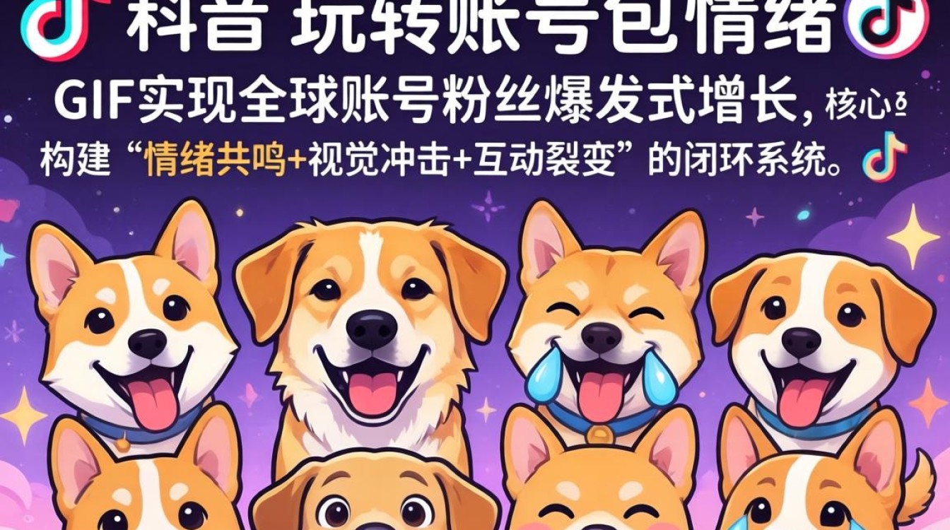 TikTok狗头表情包gif怎么涨粉