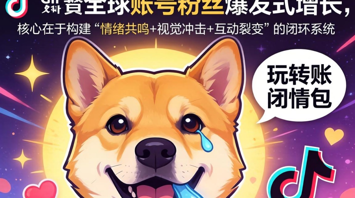 TikTok狗头表情包gif怎么涨粉