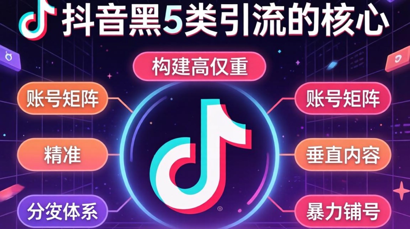TikTok黑五类引流怎么做