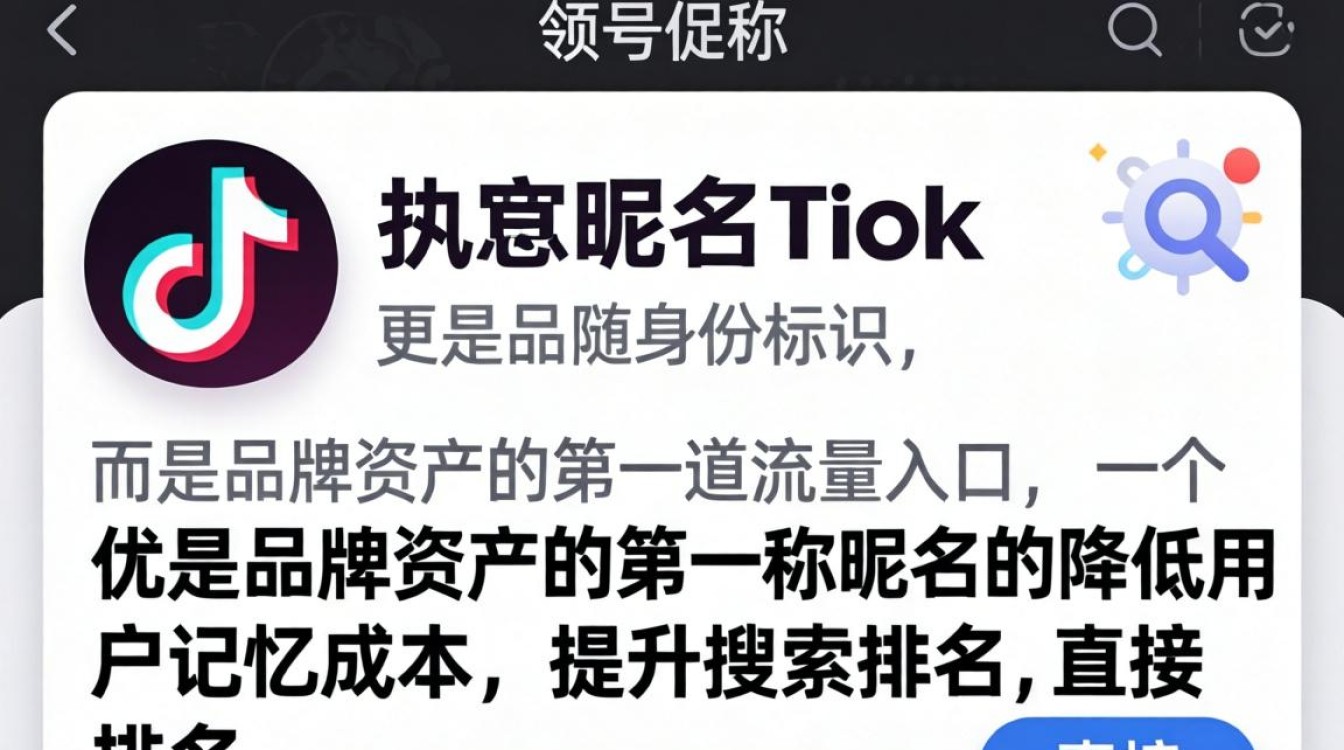 TikTok账号昵称怎么起