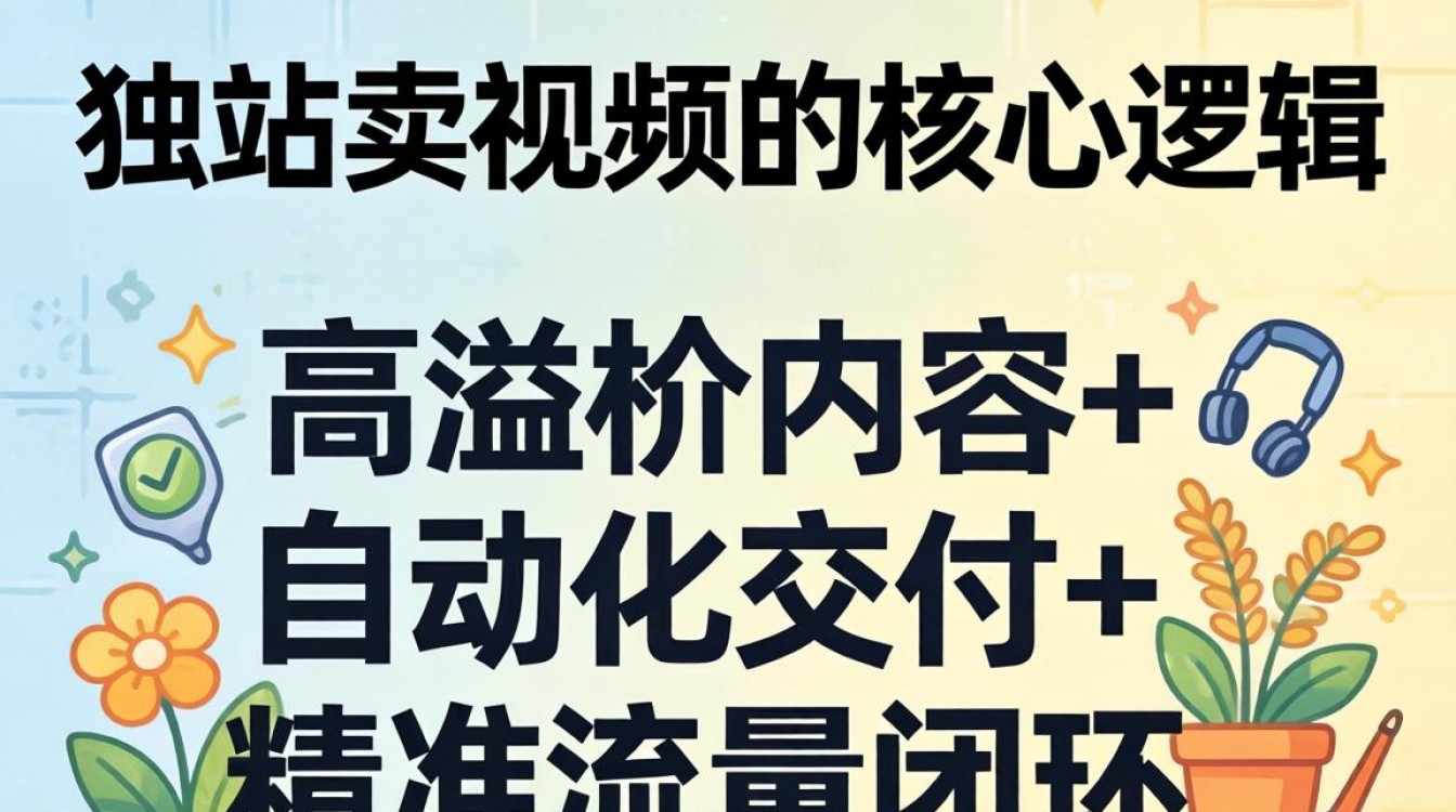 独立站卖视频教程新手攻略
