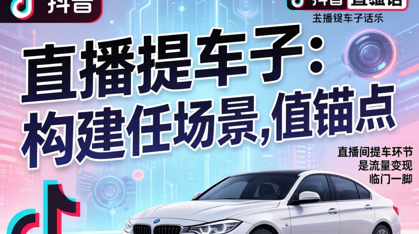 抖音直播提车子怎么说