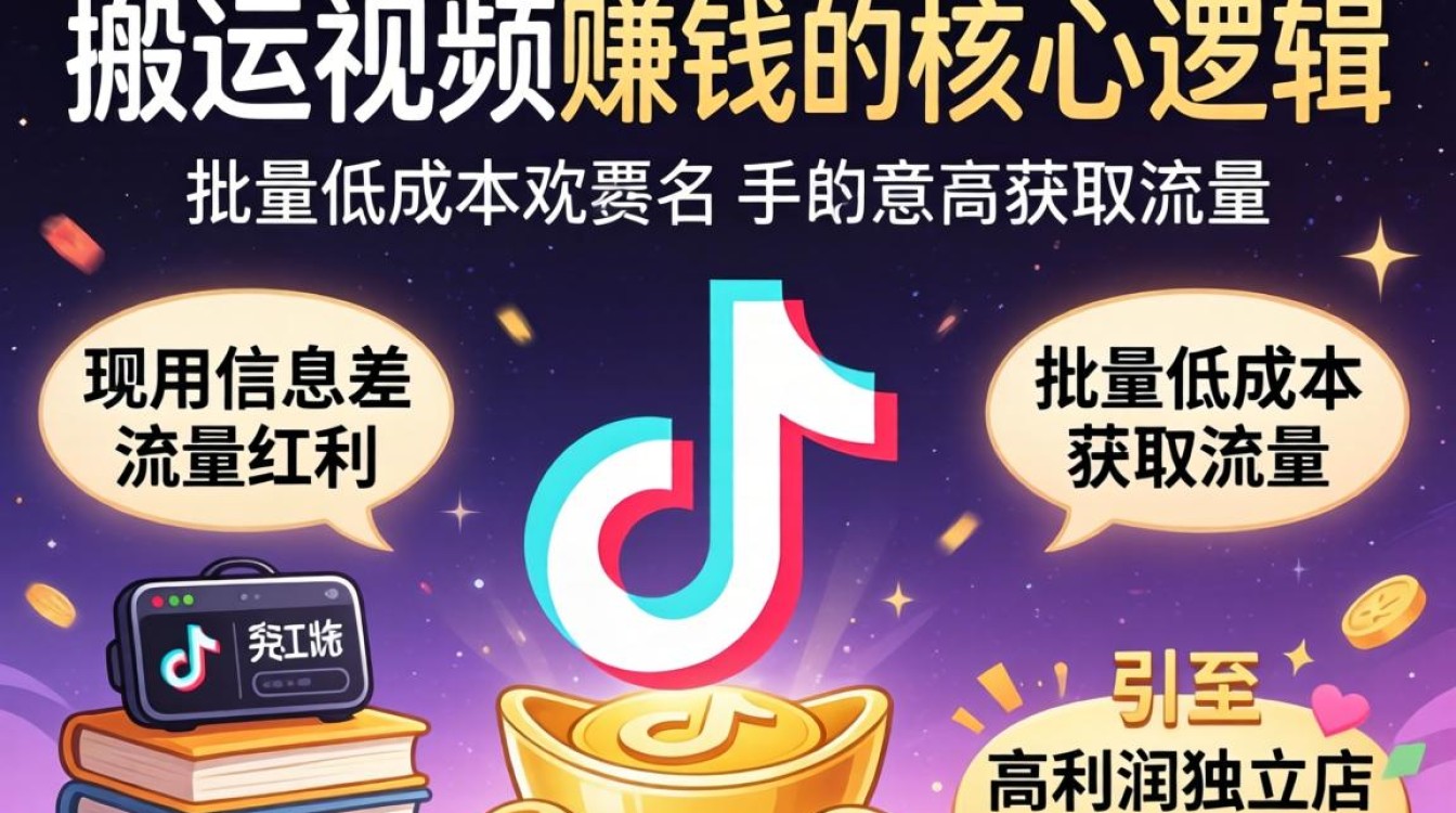 TikTok搬运视频怎么赚钱?新手如何通过搬运月入过万 TikTok搬运视频怎么赚钱