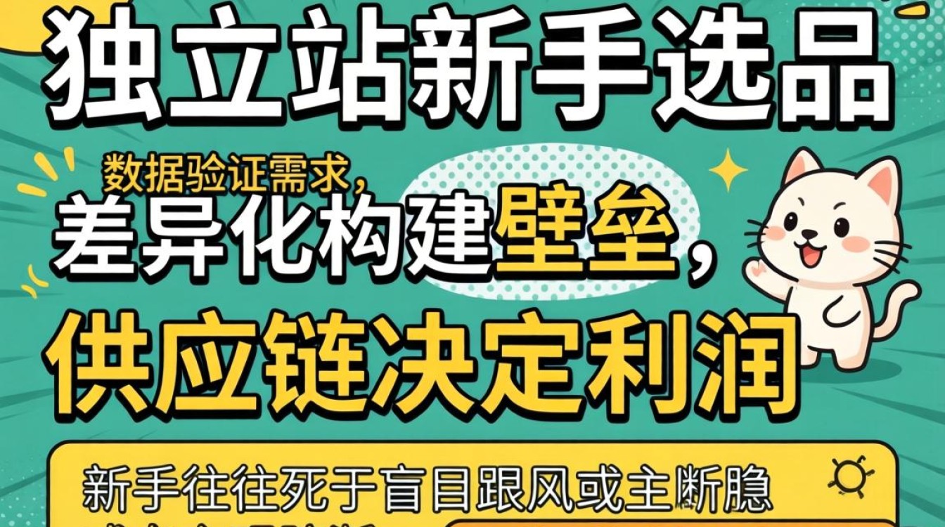 新手做独立站选品有哪些技巧