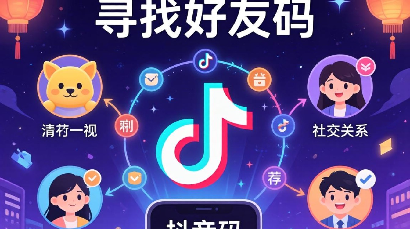 抖音号怎么寻找好友码