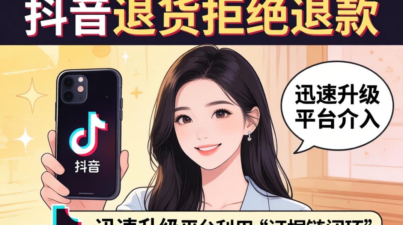 抖音退货拒绝退款怎么办