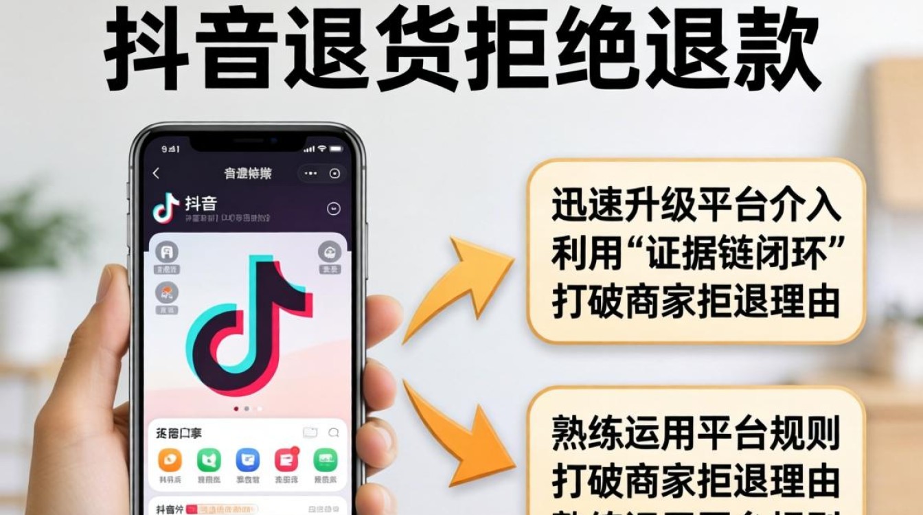 抖音退货拒绝退款怎么办