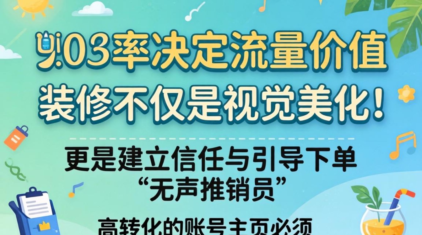 抖音小店怎么做?账号装修与主页优化技巧 账号装修与主页优化技巧