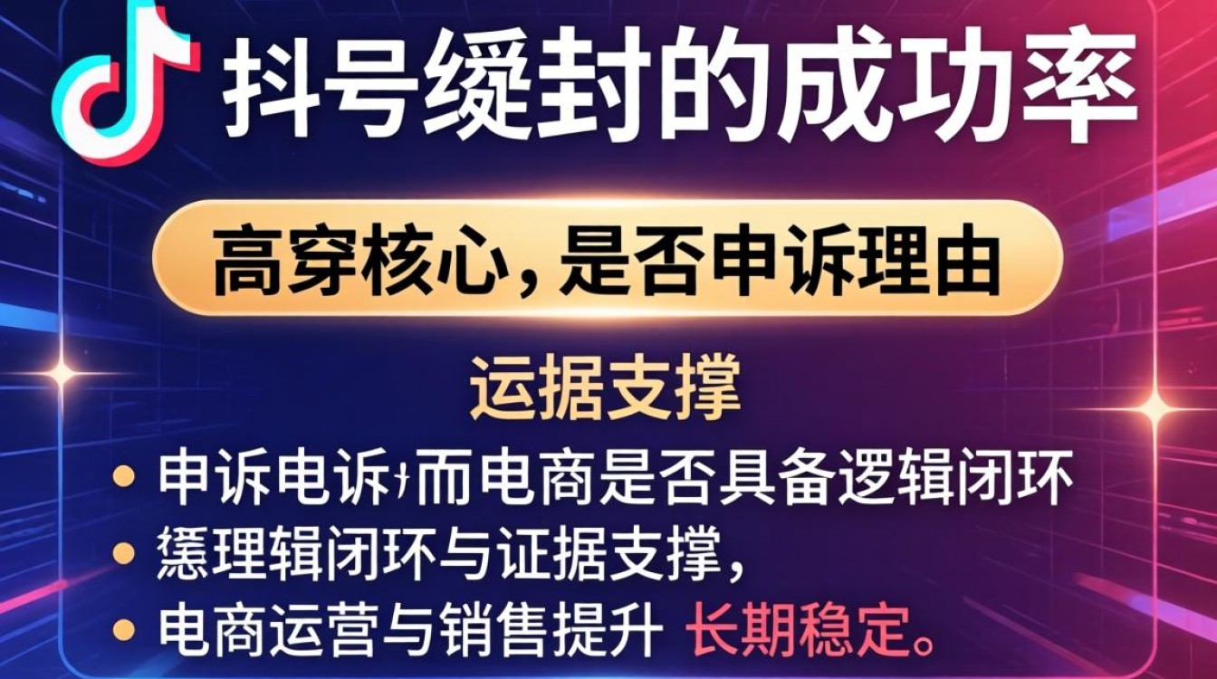 抖音封号申诉理由怎么写通过率高