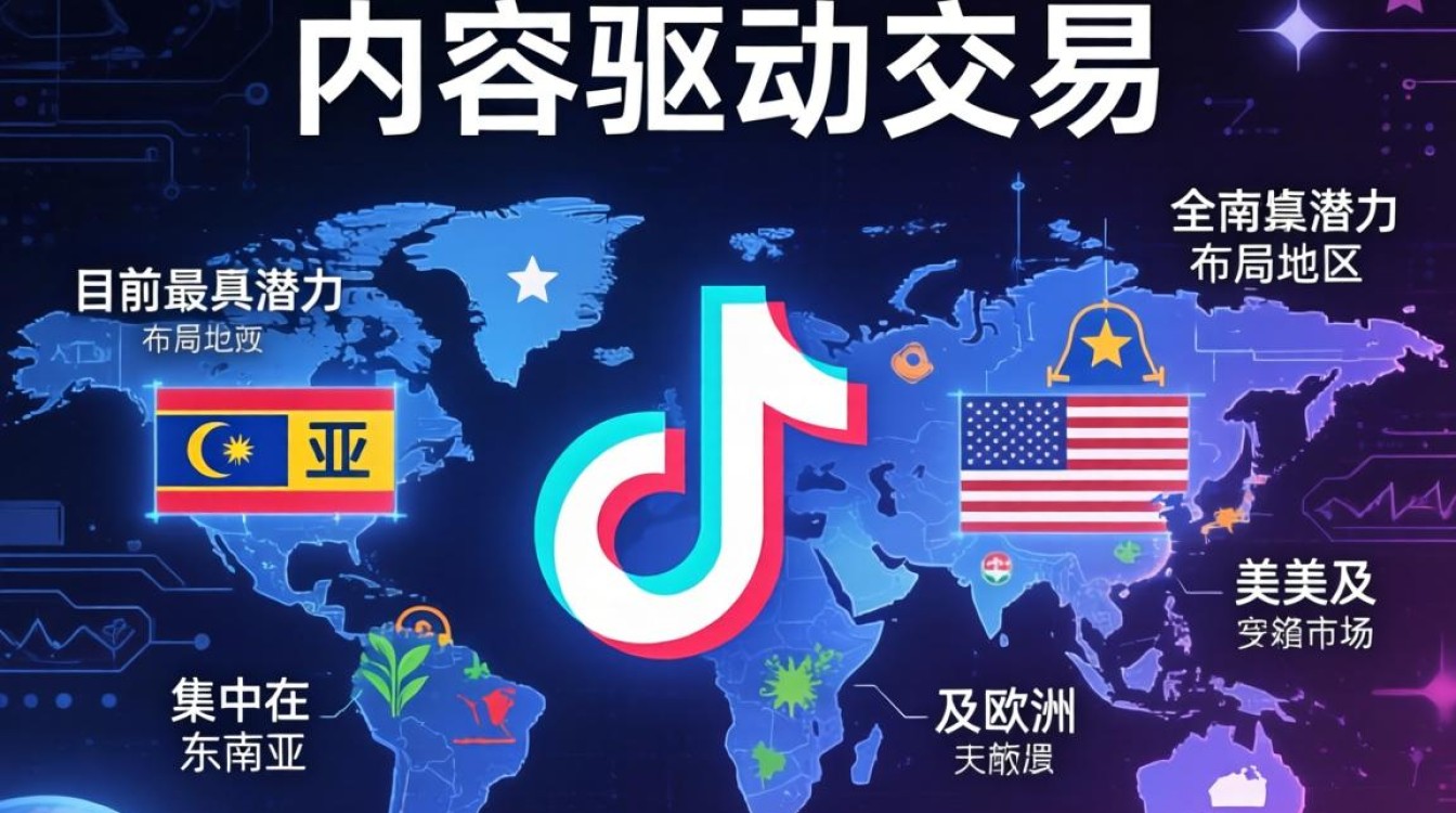 TikTok在什么地区布局