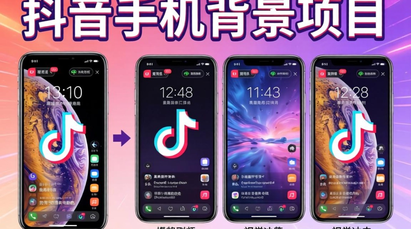 抖音换手机背景怎么弄