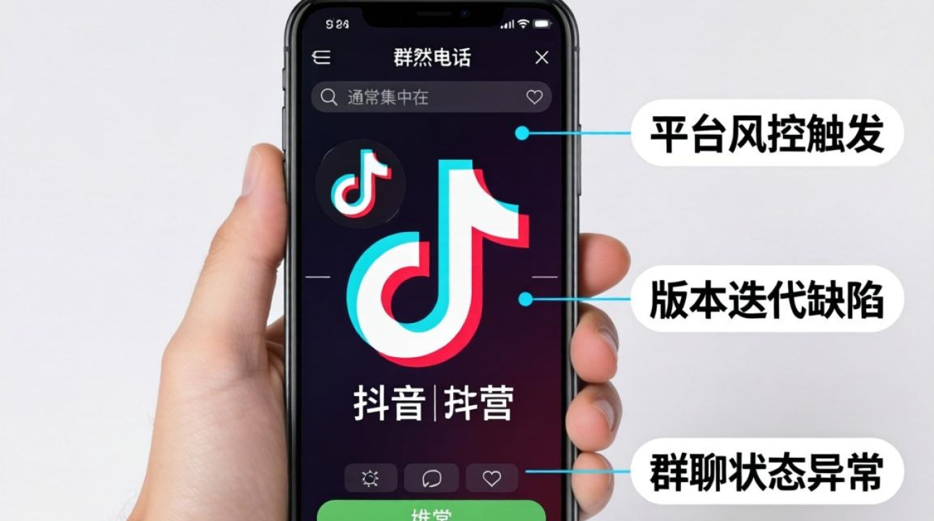 抖音群通话打不了是什么原因