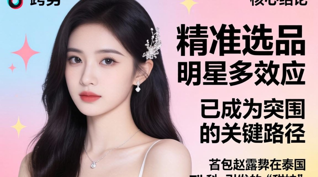 赵露思泰国tiktok如何挖掘爆款产品