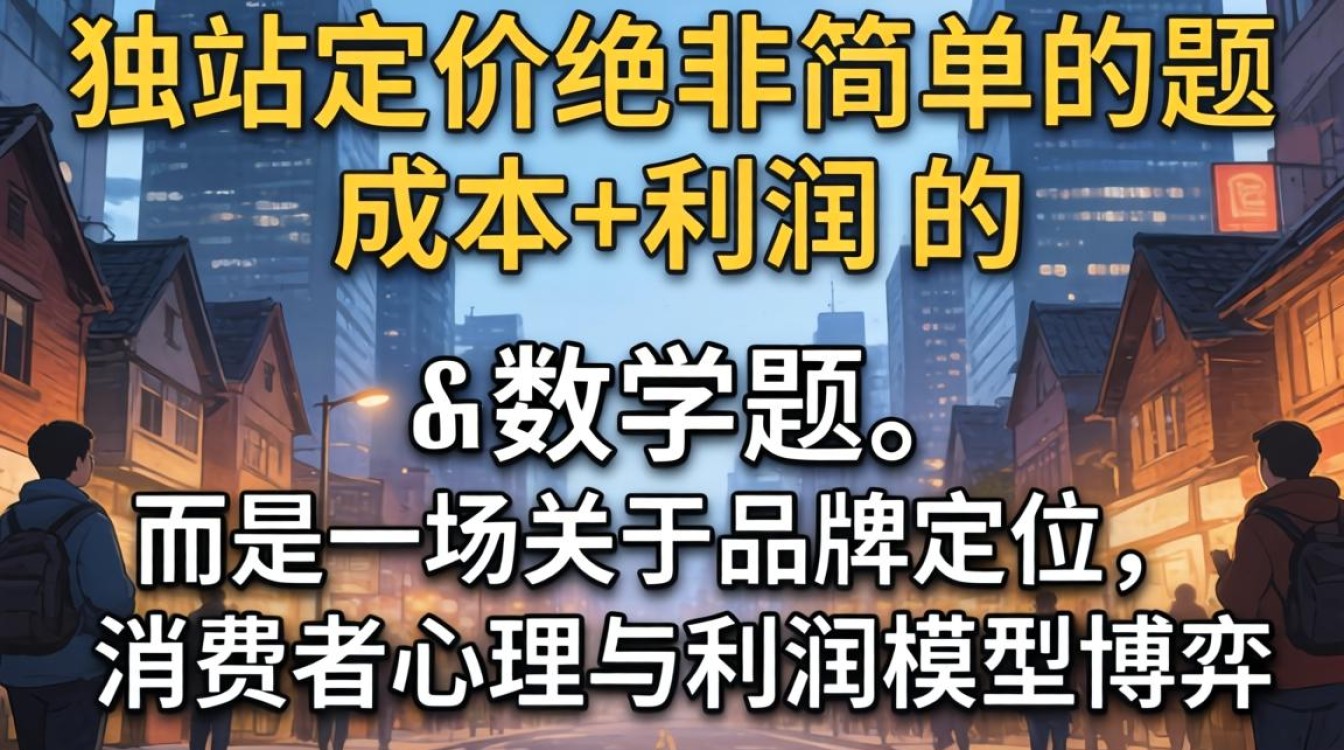 独立站定价策略有哪些技巧
