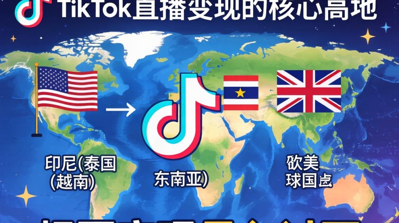 TikTok哪个国家能直播变现