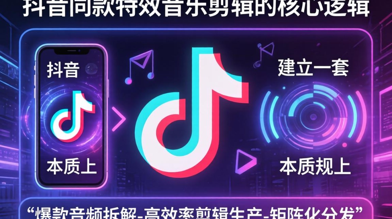 怎么剪抖音同款特效音乐