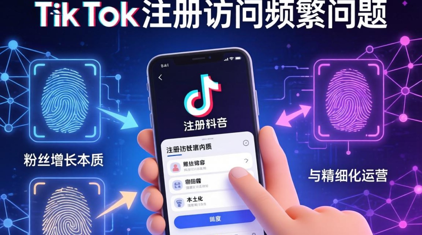 TikTok注册访问频繁怎么解决