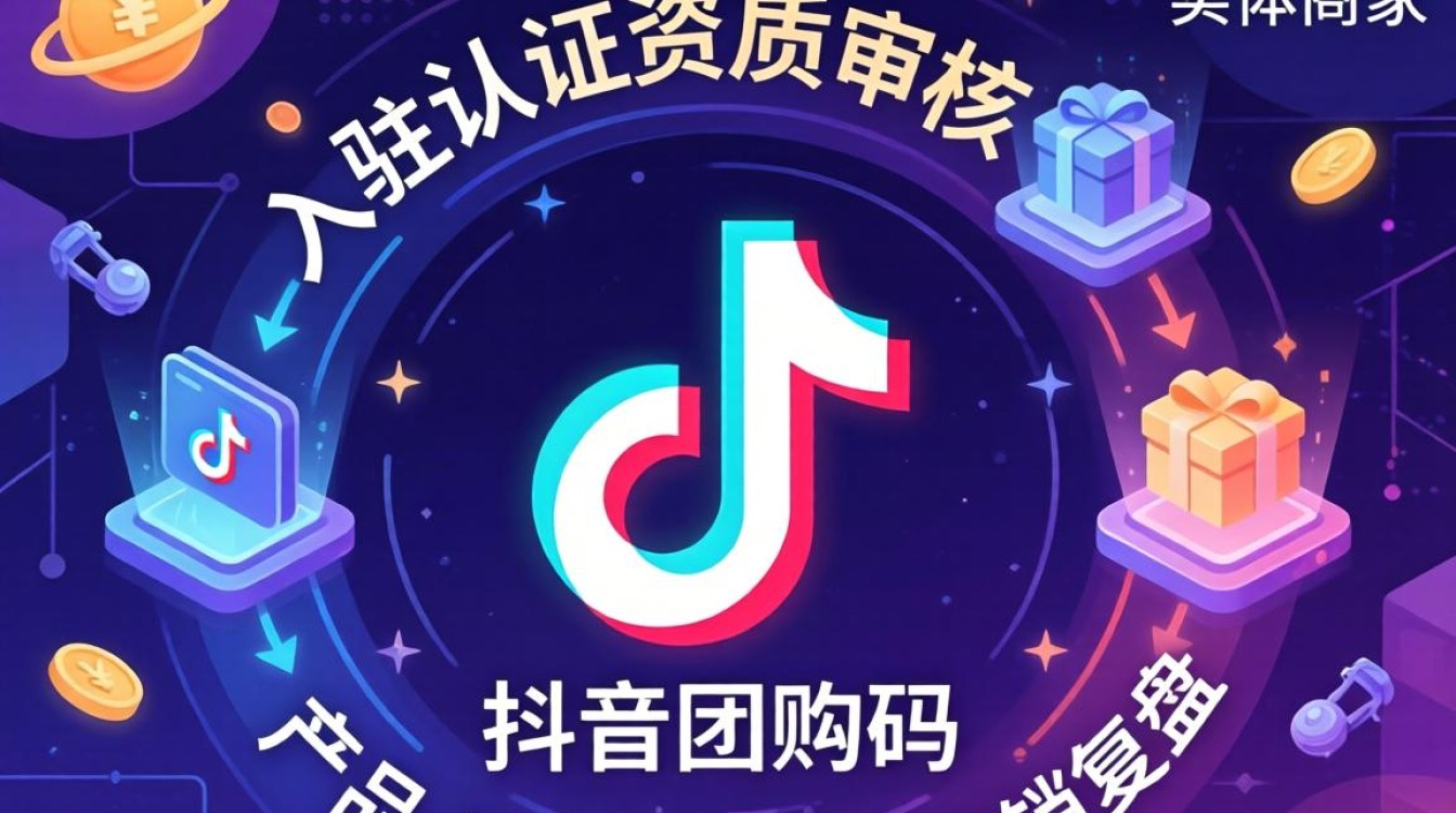 抖音团购入驻流程及费用详解