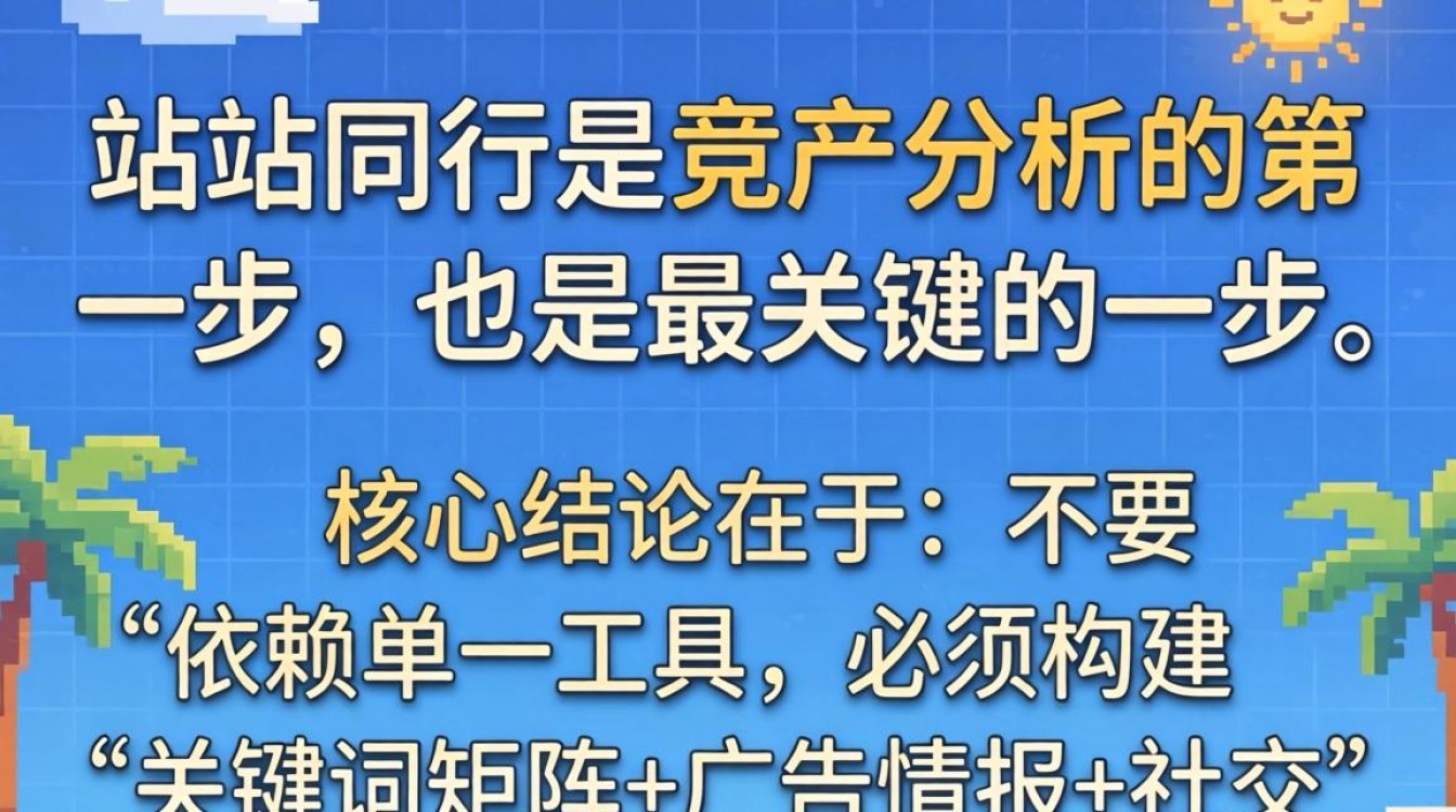 独立站竞争对手分析工具推荐