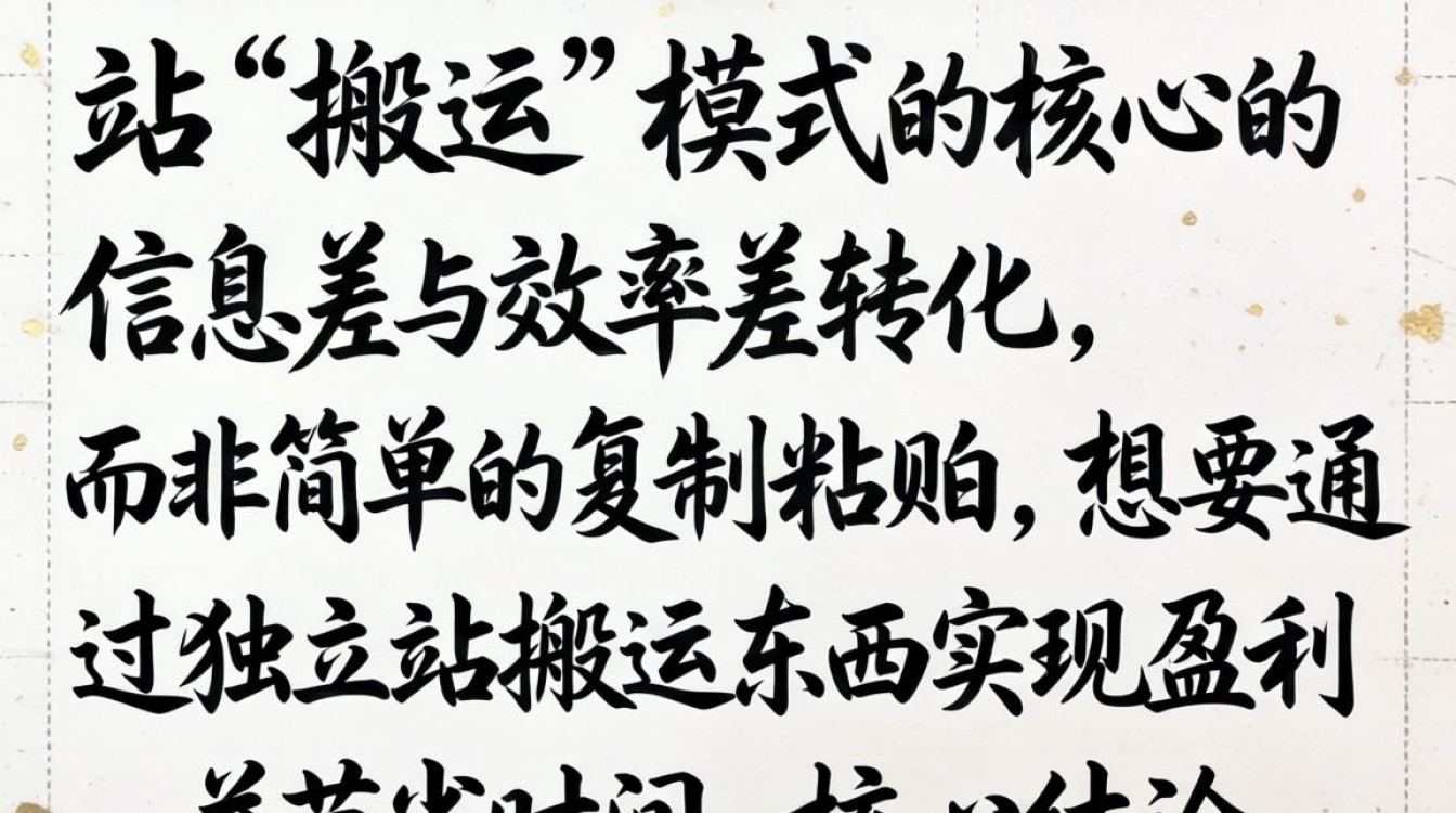 独立站怎么搬运东西