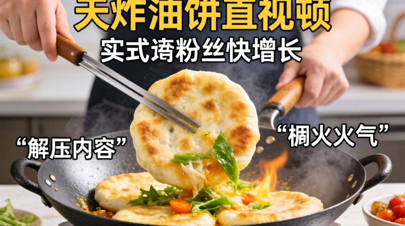 炸油饼抖音短视频怎么拍