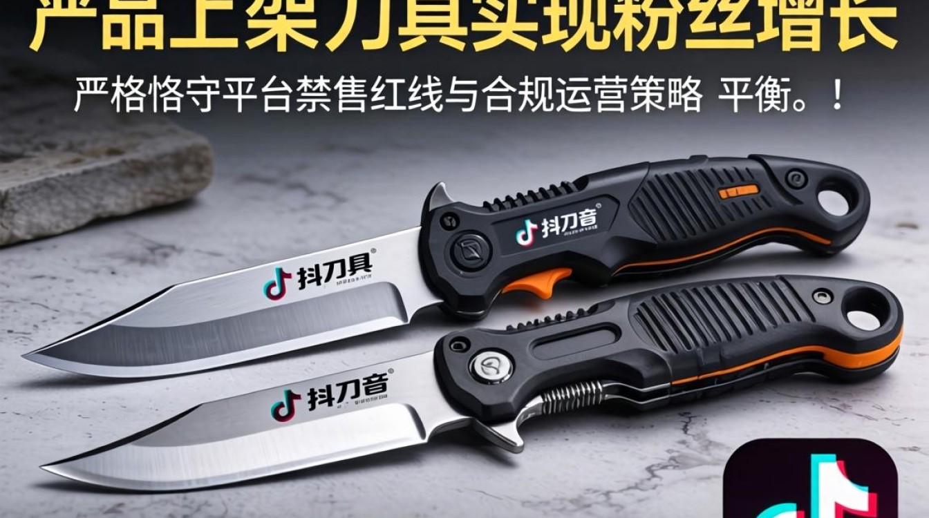 抖音怎么上架刀具产品呢