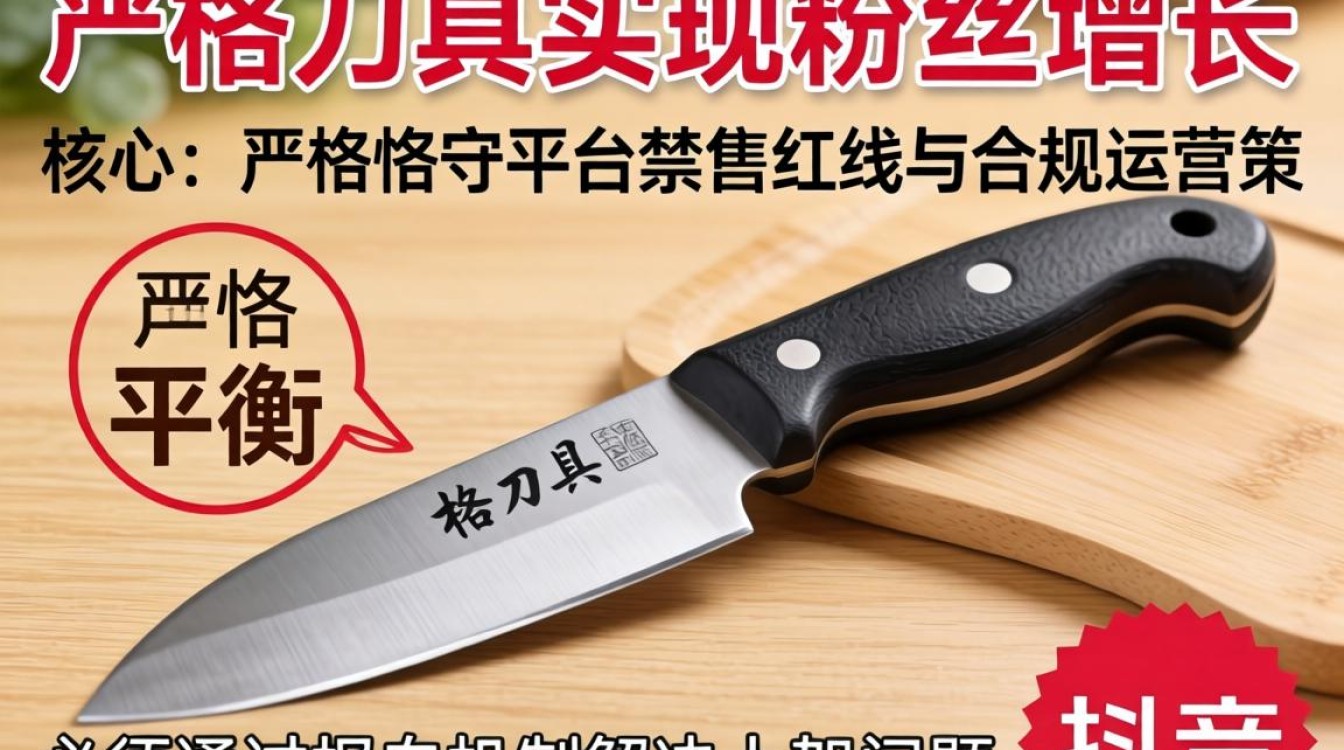 抖音怎么上架刀具产品呢