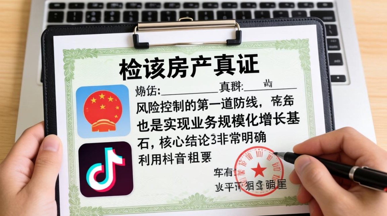 抖音怎么查房产证真假