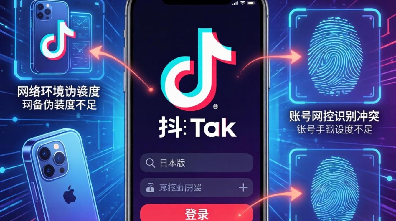 TikTok日本版无法登录怎么办
