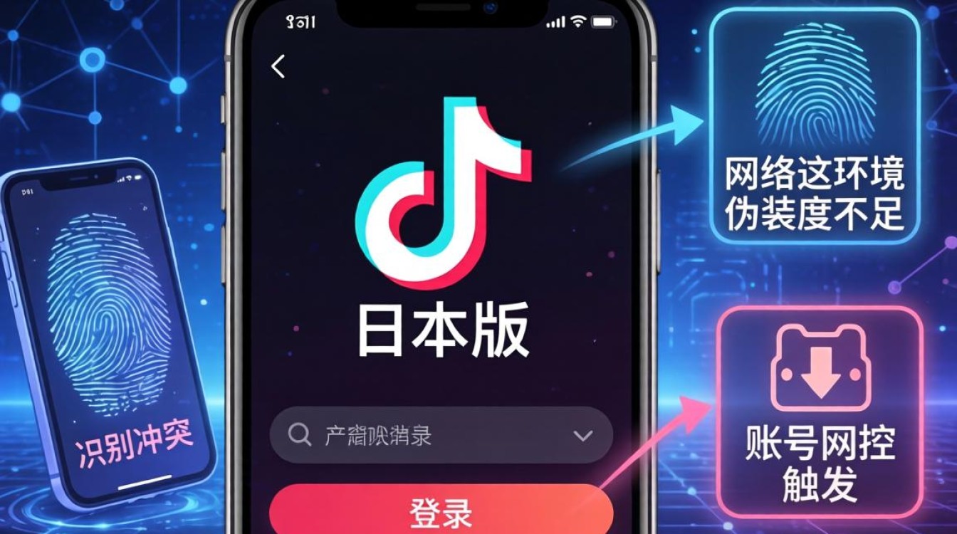 TikTok日本版无法登录怎么办