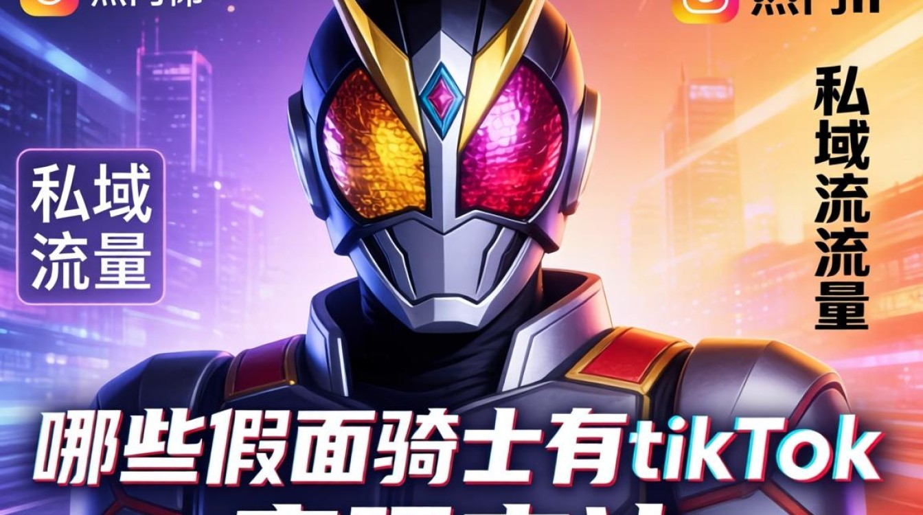 假面骑士tiktok账号有哪些