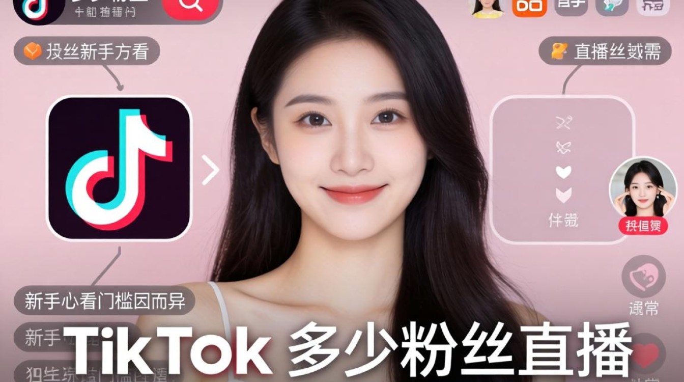 快手在TikTok多少粉丝直播