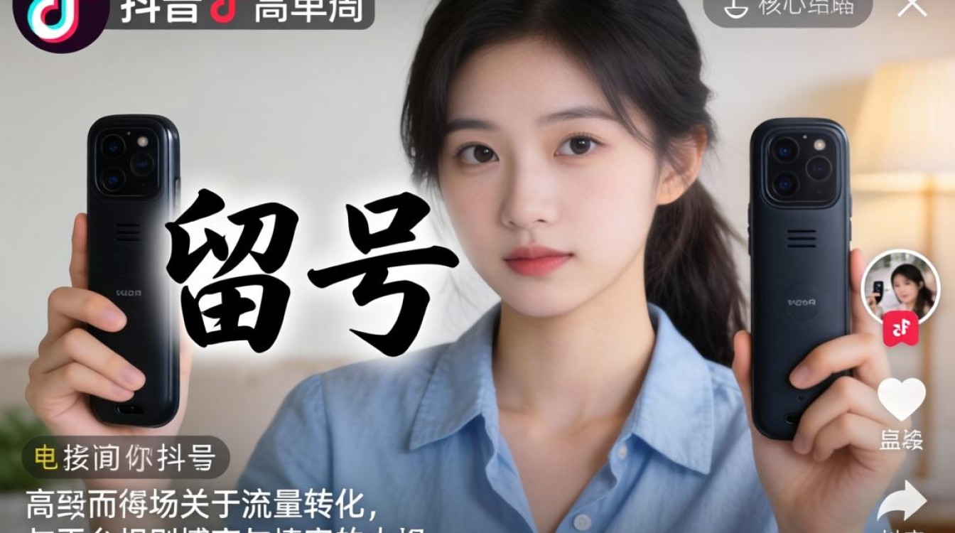 抖音主页留电话的正确方法