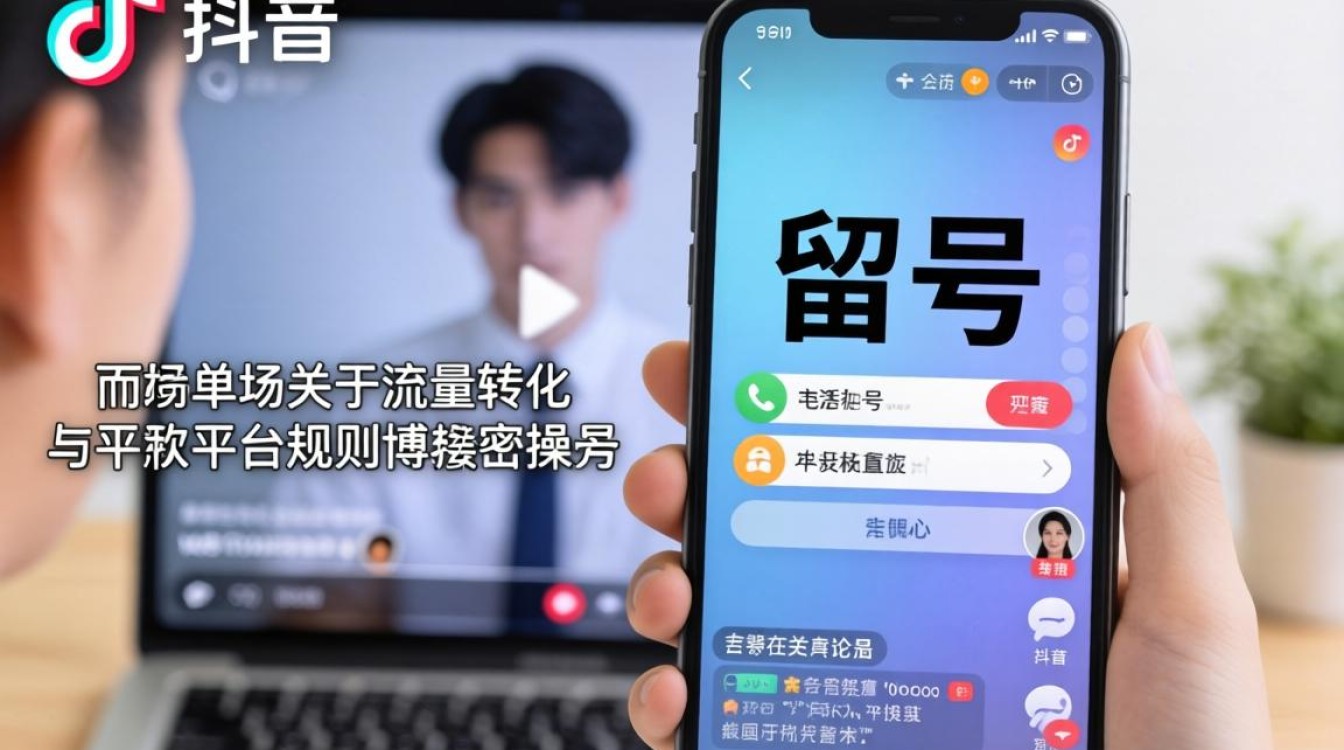 抖音主页留电话的正确方法