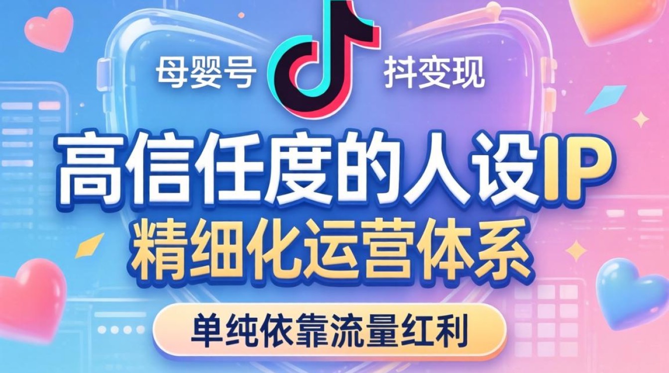 抖音母婴号怎么快速变现