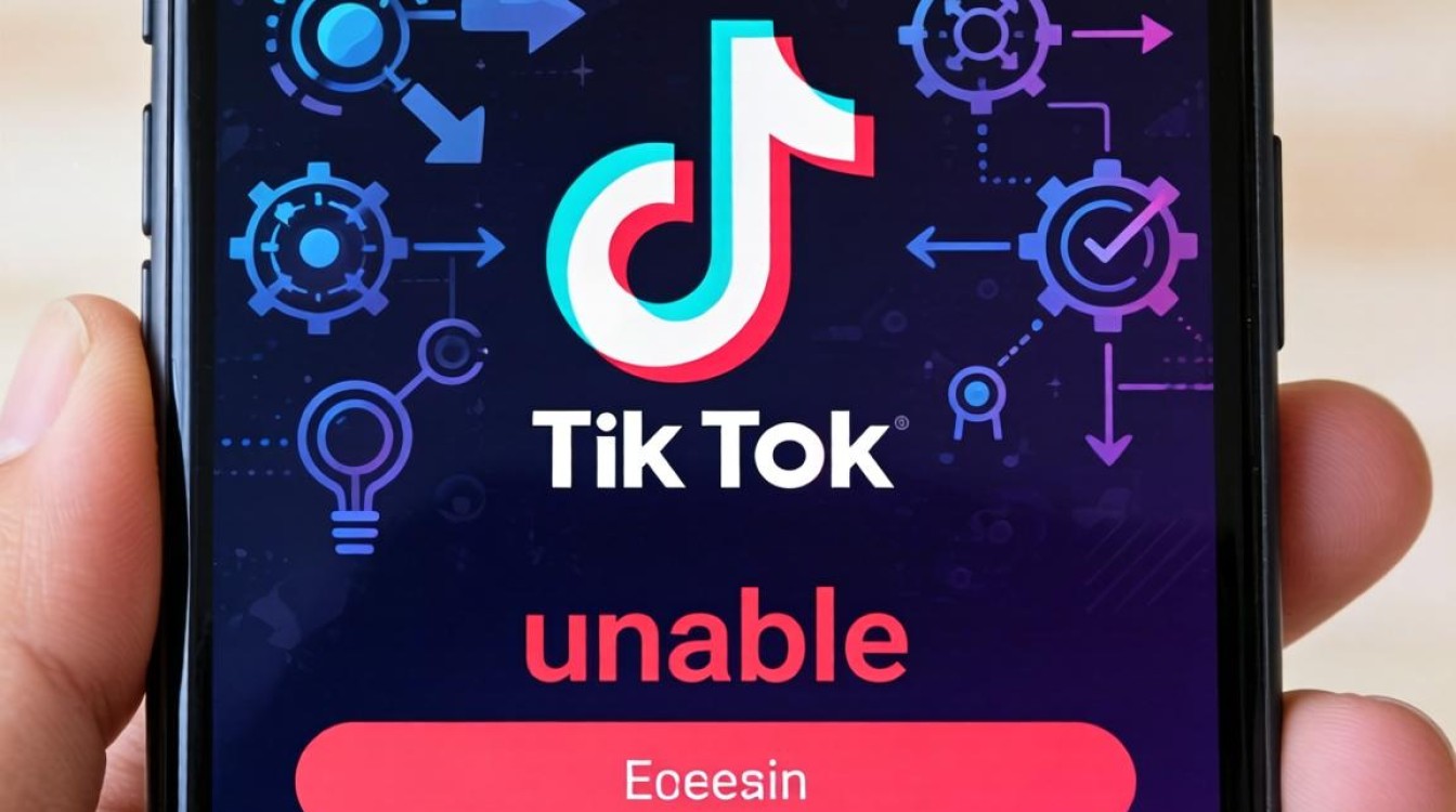 登陆tiktok显示unable怎么办
