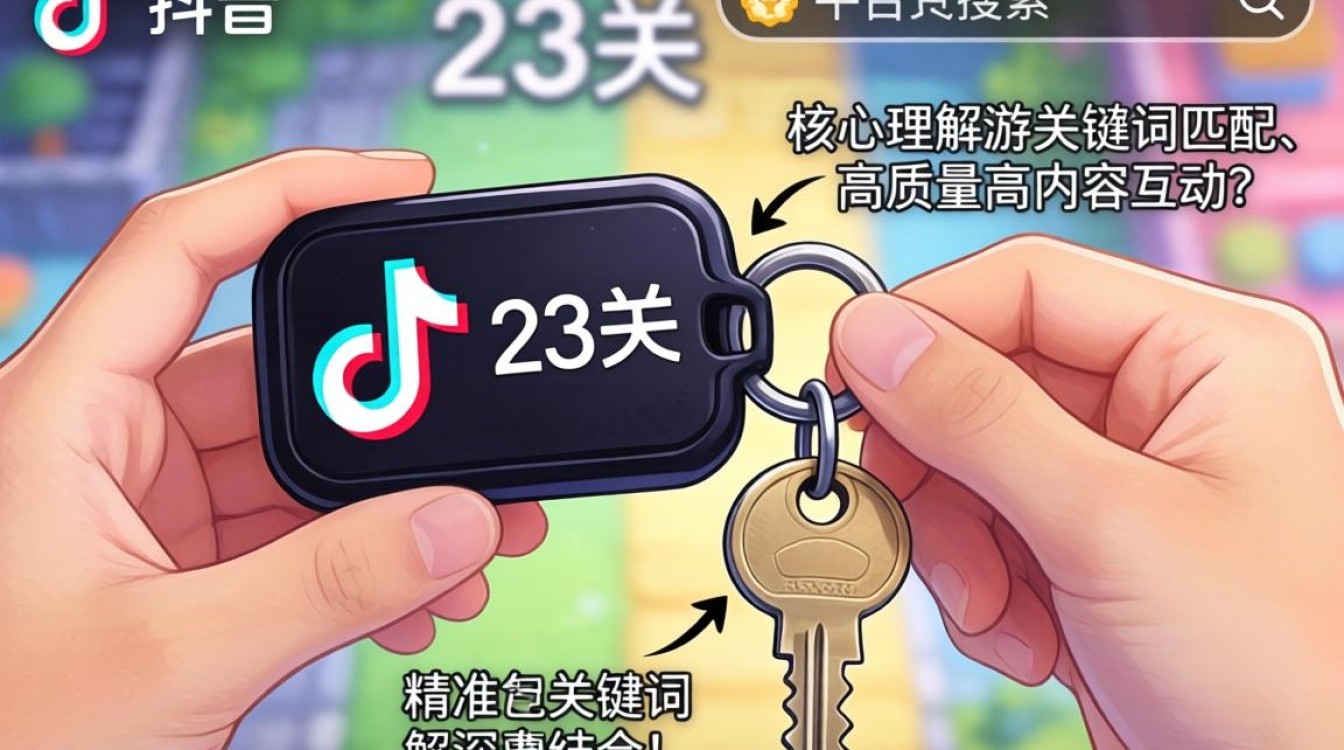 抖音第23关钥匙在哪里使用