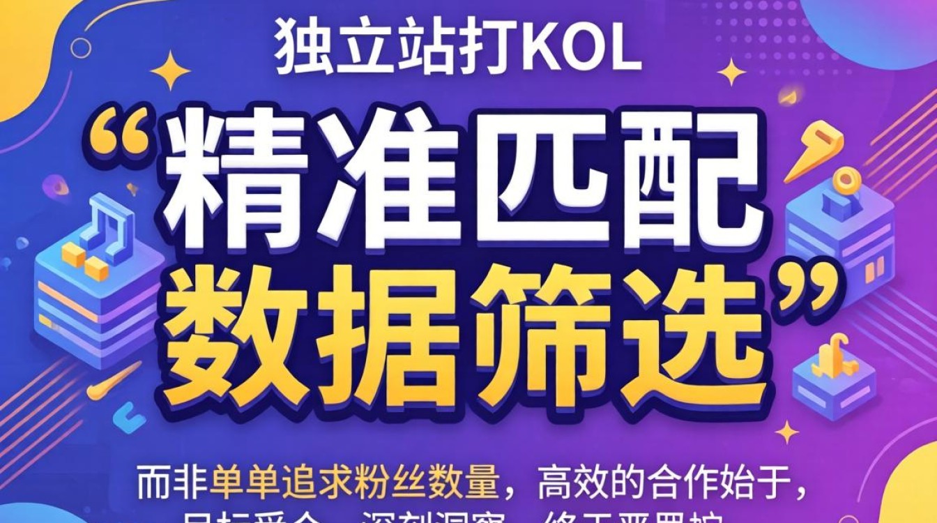 独立站寻找kol有哪些高效渠道