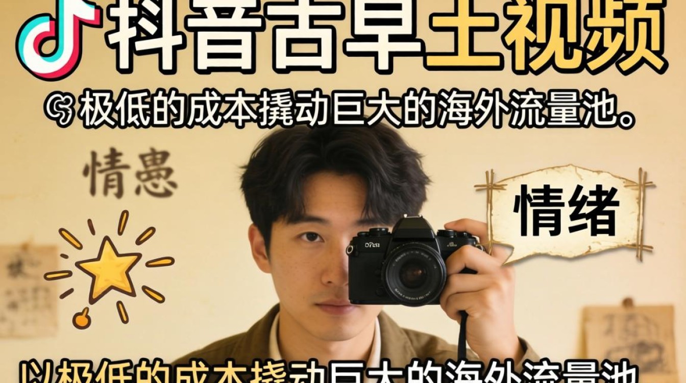 TikTok古早土视频怎么做