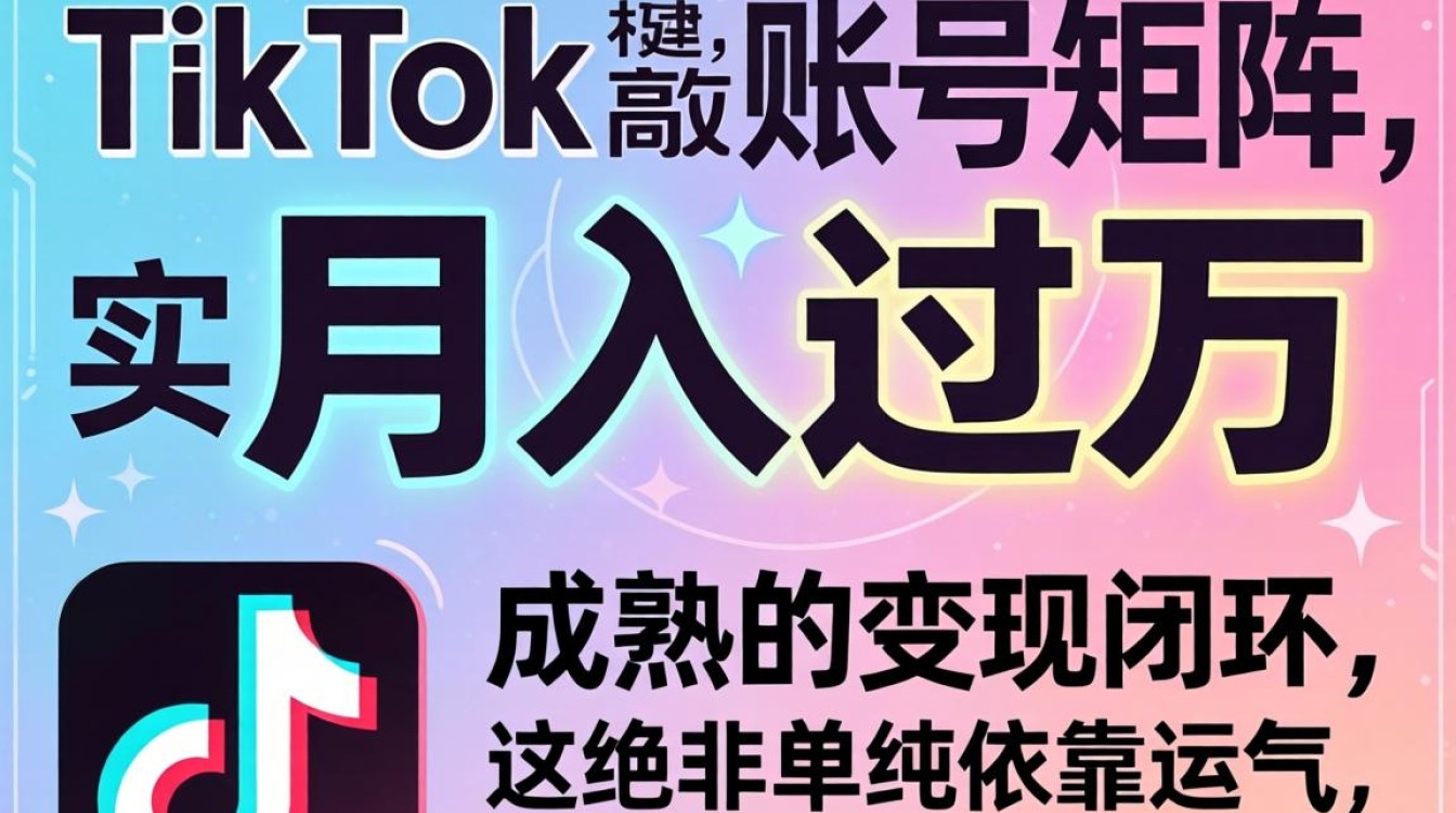 TikTok矩阵用什么软件?揭秘月入过万的变现技巧 TikTok矩阵用什么软件